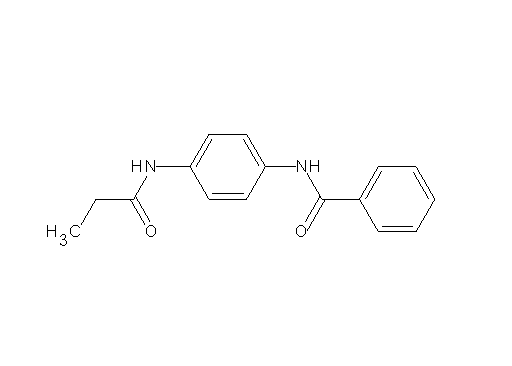 N-[4-(propionylamino)phenyl]benzamide