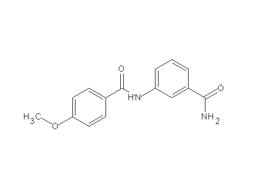 3-[(4-methoxybenzoyl)amino]benzamide - Click Image to Close