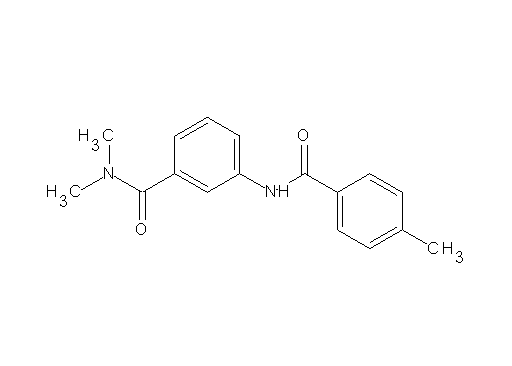 N,N-dimethyl-3-[(4-methylbenzoyl)amino]benzamide