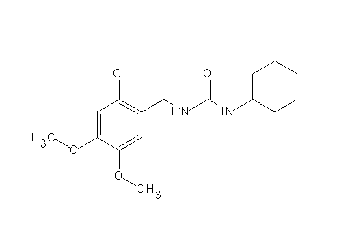 N-(2-chloro-4,5-dimethoxybenzyl)-N'-cyclohexylurea