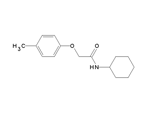 N-cyclohexyl-2-(4-methylphenoxy)acetamide