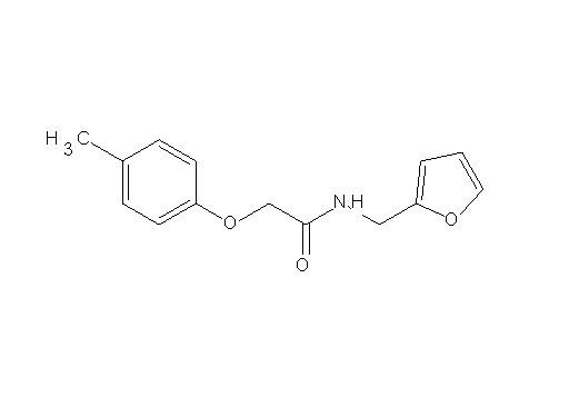 N-(2-furylmethyl)-2-(4-methylphenoxy)acetamide - Click Image to Close