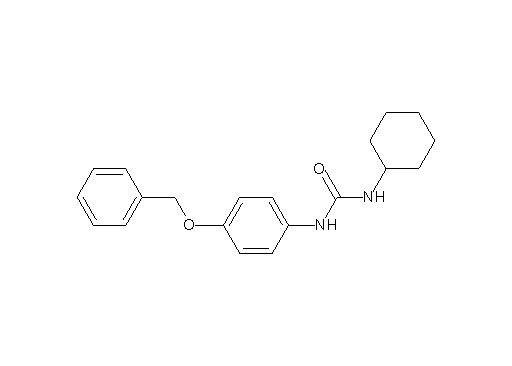 N-[4-(benzyloxy)phenyl]-N'-cyclohexylurea