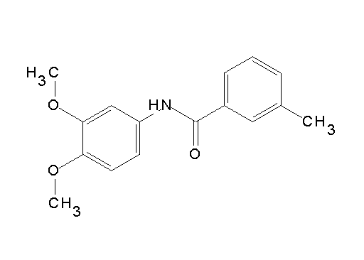 N-(3,4-dimethoxyphenyl)-3-methylbenzamide