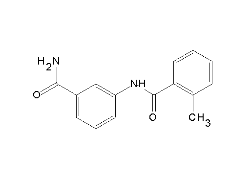 N-[3-(aminocarbonyl)phenyl]-2-methylbenzamide