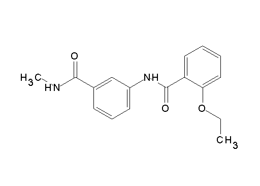 2-ethoxy-N-{3-[(methylamino)carbonyl]phenyl}benzamide