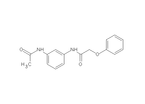 N-[3-(acetylamino)phenyl]-2-phenoxyacetamide