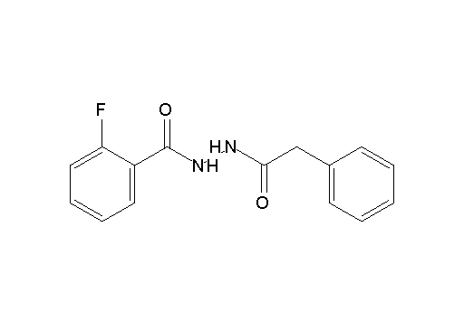 2-fluoro-N'-(phenylacetyl)benzohydrazide