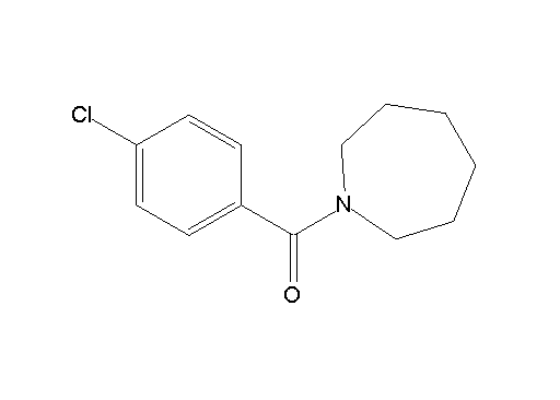 1-(4-chlorobenzoyl)azepane 1-(4-chlorobenzoyl)azepane