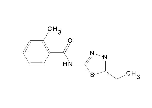 N-(5-ethyl-1,3,4-thiadiazol-2-yl)-2-methylbenzamide
