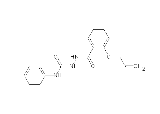 2-[2-(allyloxy)benzoyl]-N-phenylhydrazinecarboxamide