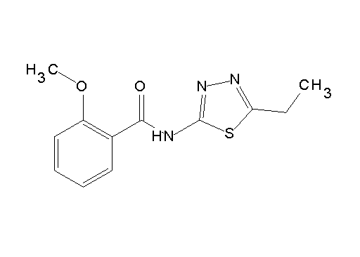 N-(5-ethyl-1,3,4-thiadiazol-2-yl)-2-methoxybenzamide