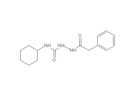 N-cyclohexyl-2-(phenylacetyl)hydrazinecarboxamide