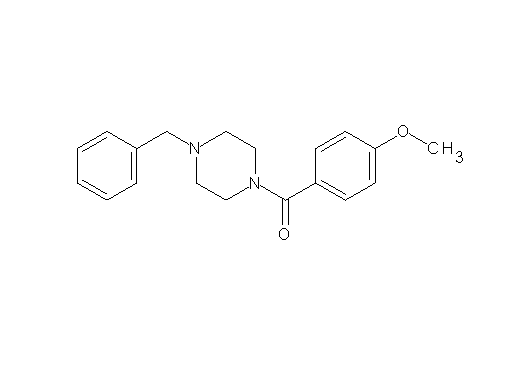 1-benzyl-4-(4-methoxybenzoyl)piperazine