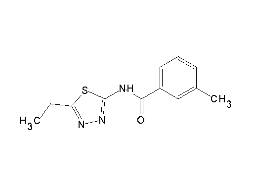N-(5-ethyl-1,3,4-thiadiazol-2-yl)-3-methylbenzamide