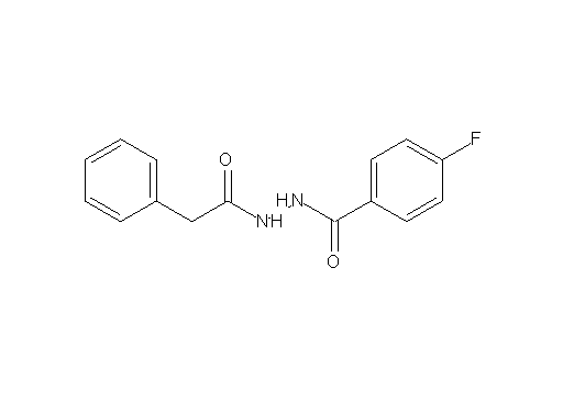 4-fluoro-N'-(phenylacetyl)benzohydrazide