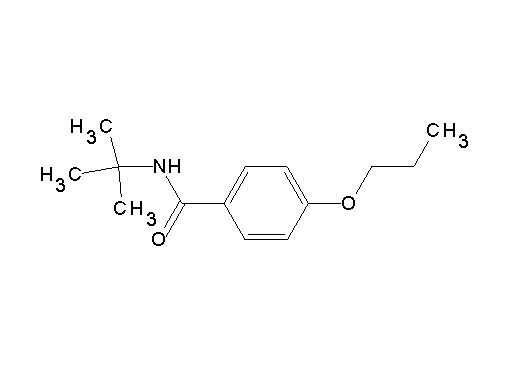 N-(tert-butyl)-4-propoxybenzamide