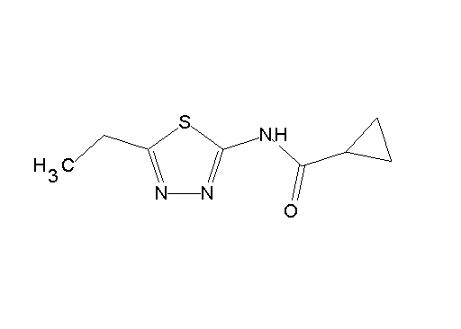 N-(5-ethyl-1,3,4-thiadiazol-2-yl)cyclopropanecarboxamide