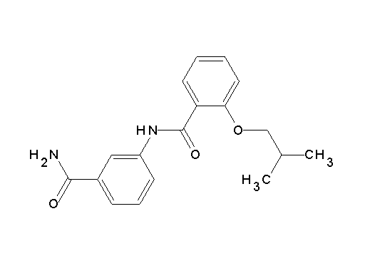 N-[3-(aminocarbonyl)phenyl]-2-isobutoxybenzamide