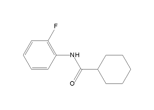 N-(2-fluorophenyl)cyclohexanecarboxamide