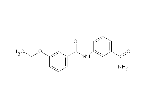 N-[3-(aminocarbonyl)phenyl]-3-ethoxybenzamide - Click Image to Close