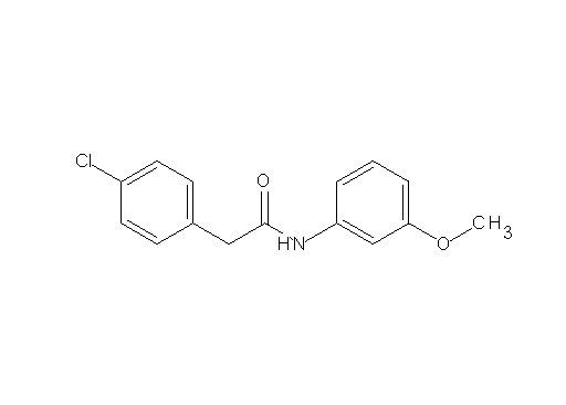 2-(4-chlorophenyl)-N-(3-methoxyphenyl)acetamide