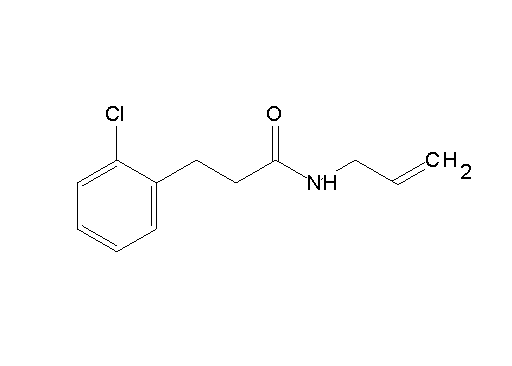 N-allyl-3-(2-chlorophenyl)propanamide