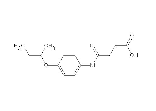 4-[(4-sec-butoxyphenyl)amino]-4-oxobutanoic acid