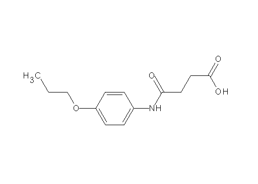 4-oxo-4-[(4-propoxyphenyl)amino]butanoic acid