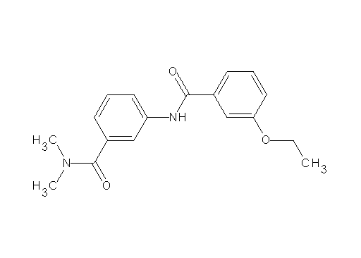 N-{3-[(dimethylamino)carbonyl]phenyl}-3-ethoxybenzamide