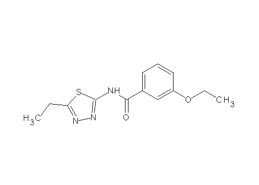 3-ethoxy-N-(5-ethyl-1,3,4-thiadiazol-2-yl)benzamide