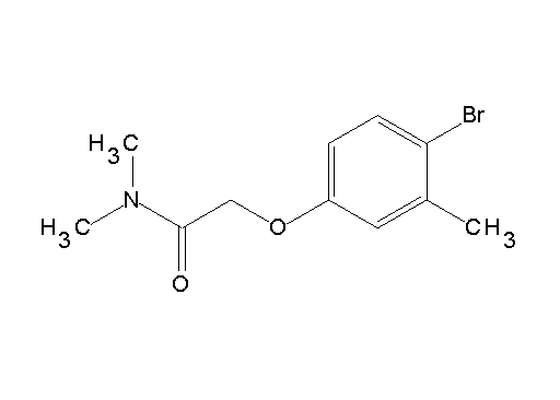 2-(4-bromo-3-methylphenoxy)-N,N-dimethylacetamide
