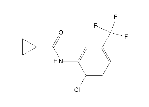 N-[2-chloro-5-(trifluoromethyl)phenyl]cyclopropanecarboxamide