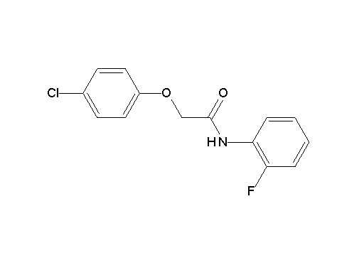 2-(4-chlorophenoxy)-N-(2-fluorophenyl)acetamide