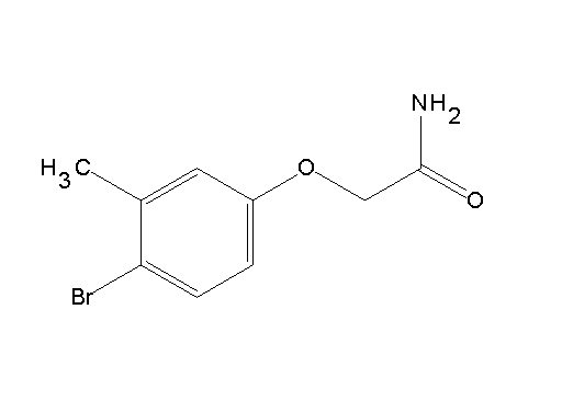 2-(4-bromo-3-methylphenoxy)acetamide