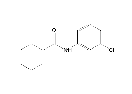 N-(3-chlorophenyl)cyclohexanecarboxamide