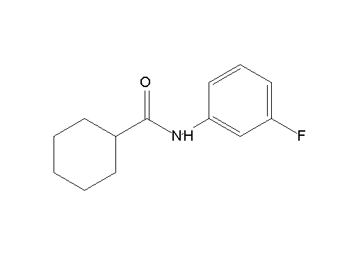 N-(3-fluorophenyl)cyclohexanecarboxamide