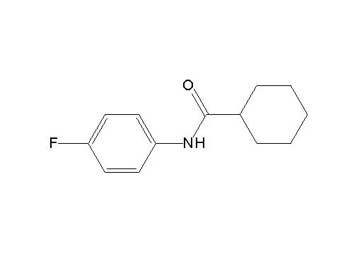 N-(4-fluorophenyl)cyclohexanecarboxamide