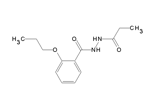 N'-propionyl-2-propoxybenzohydrazide