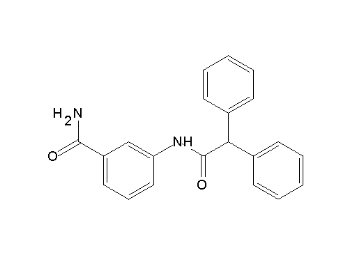 3-[(diphenylacetyl)amino]benzamide