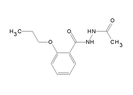 N'-acetyl-2-propoxybenzohydrazide