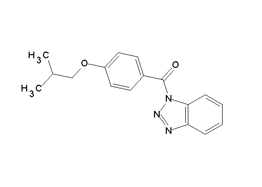 1-(4-isobutoxybenzoyl)-1H-1,2,3-benzotriazole
