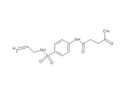 4-({4-[(allylamino)sulfonyl]phenyl}amino)-4-oxobutanoic acid