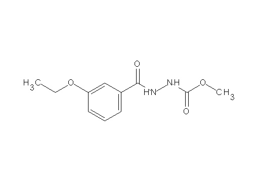 methyl 2-(3-ethoxybenzoyl)hydrazinecarboxylate