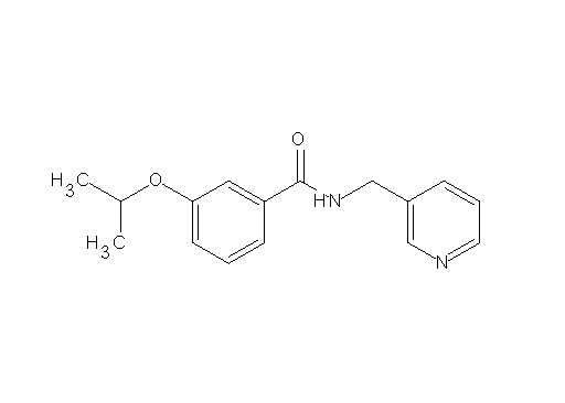 3-isopropoxy-N-(3-pyridinylmethyl)benzamide