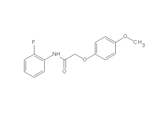 N-(2-fluorophenyl)-2-(4-methoxyphenoxy)acetamide - Click Image to Close