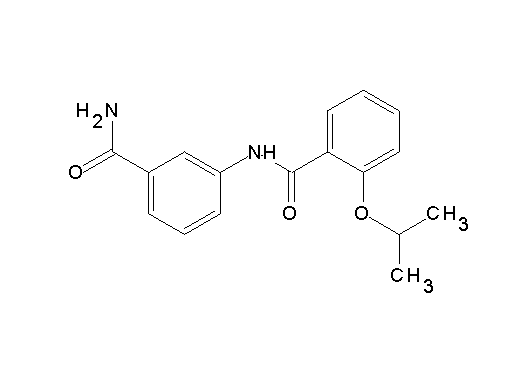 N-[3-(aminocarbonyl)phenyl]-2-isopropoxybenzamide