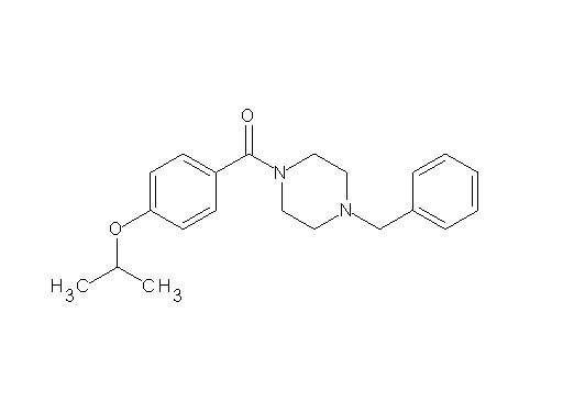 1-benzyl-4-(4-isopropoxybenzoyl)piperazine