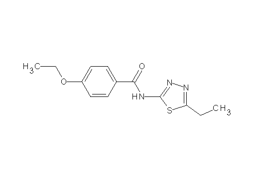 4-ethoxy-N-(5-ethyl-1,3,4-thiadiazol-2-yl)benzamide