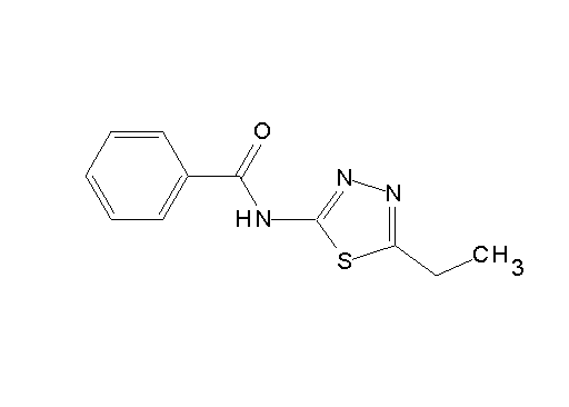 N-(5-ethyl-1,3,4-thiadiazol-2-yl)benzamide